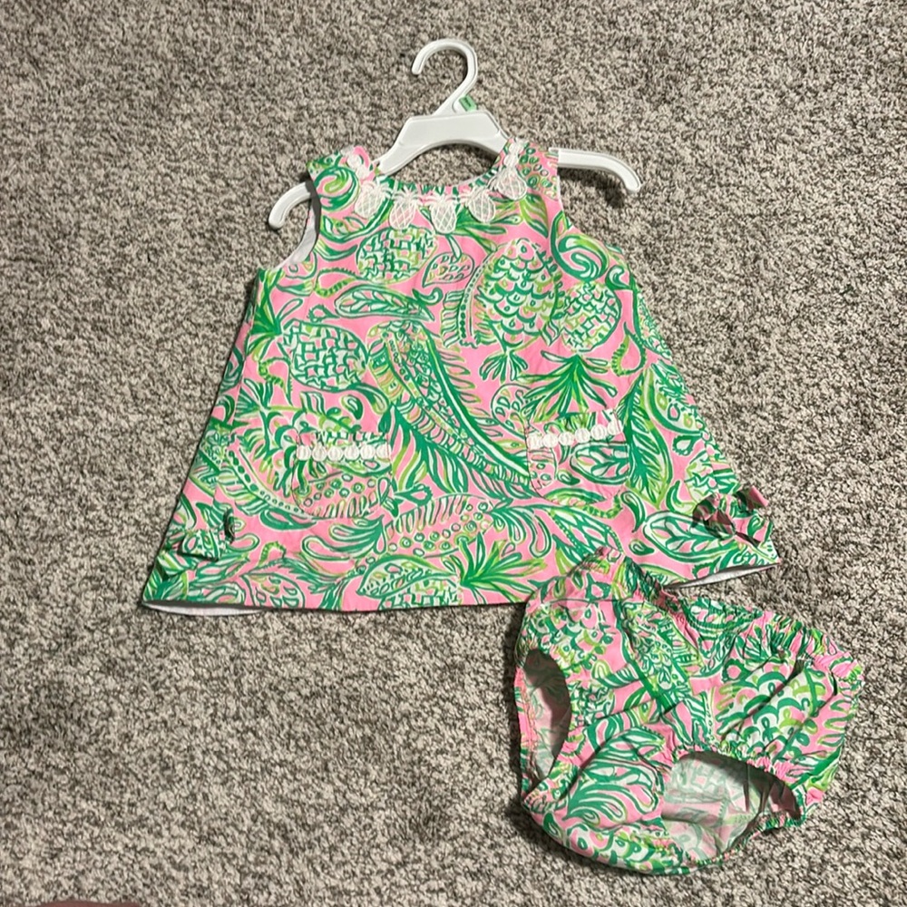 EUC 18-24 Lilly Pulitzer Toddler Shift Dress